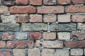 Rough brick wall texture background