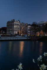 Fototapeta na wymiar Lille de nuit - Canal