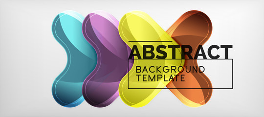 Shiny glossy arrows background, clean modern geometric design, futuristic composition