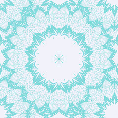 seamless pattern mandala islamic design. Etnic floral background. Vector illustration