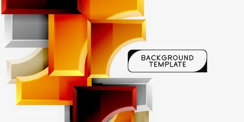 Modern geometrical abstract background