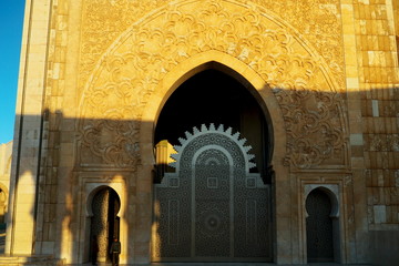 the mosque in casablanca morocco