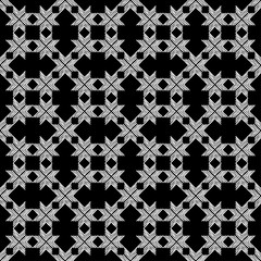 Ethnic boho seamless pattern. Embroidery on fabric. Patchwork texture. Weaving. Traditional ornament. Tribal pattern. Folk motif. Can be used for wallpaper, textile, invitation card, wrapping, web pag