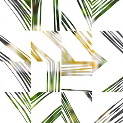 Geometric color line vector pattern design. Cover minimal vector.