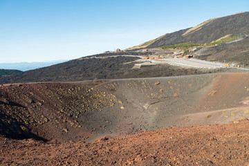 Silvestri Craters on Mount Etna, Italy