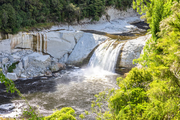 small waterfall in northern New Zealand