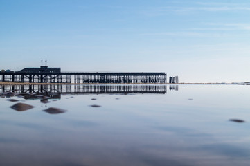 Hastings Pier Reflected
