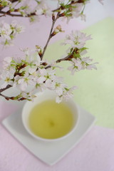 さくらと煎茶