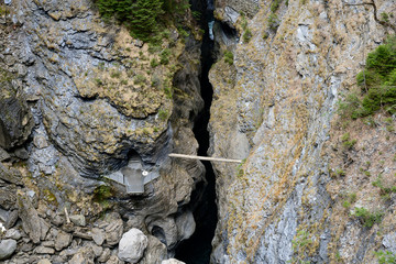 Via mala-Schlucht bei Thusis, Graubünden, Schweiz