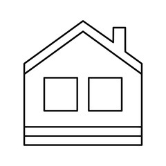 home line vector icon
