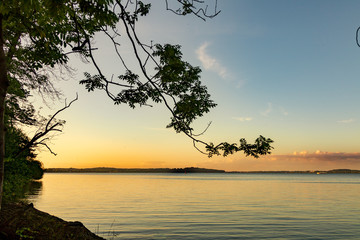 Abendstimmung am See
