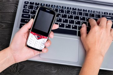 Mobile phone.