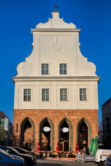 Altes Rathaus am Heumarkt in Szczecin, Polen