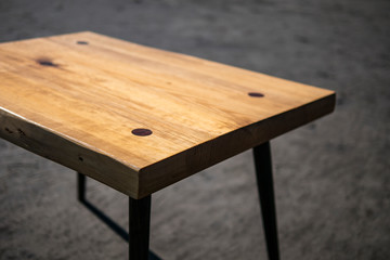 loft table. coffee table on the beach. loft furniture