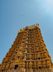 hindu temple (Nallur Kandaswamy Kovil) in Jaffna in Sri Lanka