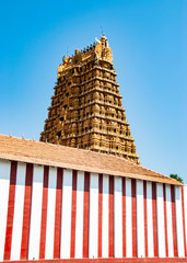 hindu temple (Nallur Kandaswamy Kovil) in Jaffna in Sri Lanka