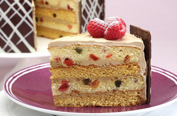 cheesecake with chocolate
