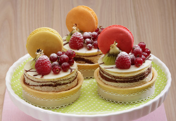 cheesecake with fruit