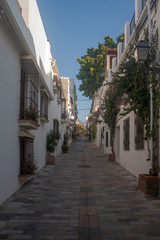 Fototapeta na wymiar hermosos pueblos de Andalucía, Marbella en la provincia de Málaga