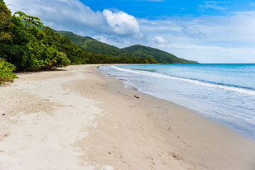 Cape Tribulation in Queensland, Australia. Where the rainforest meets the great barrier reef.