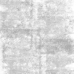 Halftone monochrome grunge horizontal lines texture.