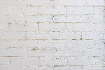 white wall, the rough brickwork of the wall.