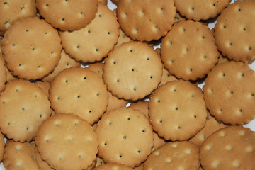 closeup of cookies