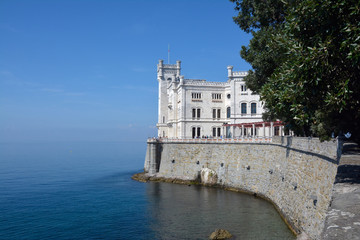 Castle Miramare in Terst, Italy