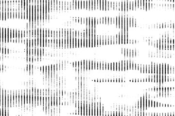 Halftone monochrome grunge vertical lines texture.