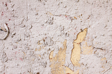 Background from high detailed fragment stone white wall