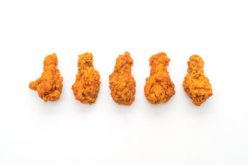 fried spicy chicken wings