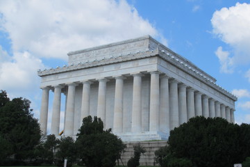 Fototapeta na wymiar Lincoln Memorial, Washington DC - USA