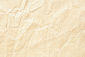 crumpled brown background paper texture