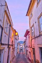 Fototapeta na wymiar Portalegre at dusk, Portugal