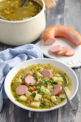 Dutch Split Pea Soup, Erwtensoep