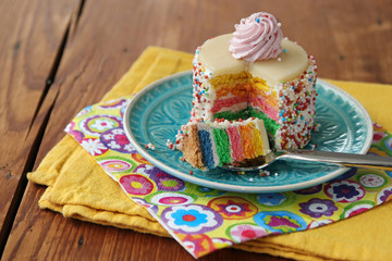 regenbogen törtchen