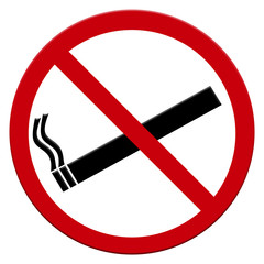 No Smoking/ Rauchen Verboten Zeichen Schild