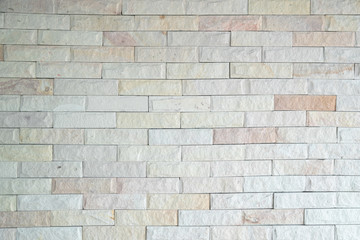 ceramic brick tile wall pattern interior background.