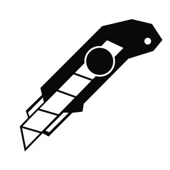 swiss knife flat illustration on white