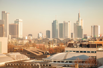 Fototapeta na wymiar Architecture of Frankfurt