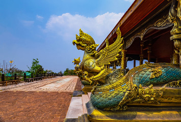 Sirinthorn Wararam Phupao Temple, Ubon Ratchathani, Thailand