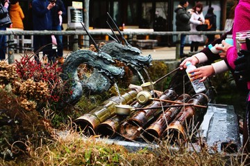 Dragon good luck water tap