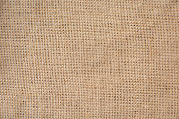 Brown burlap, sackcloth texture background