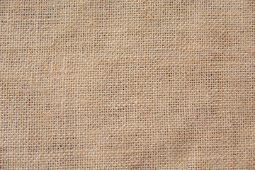Plakat Brown burlap, sackcloth texture background