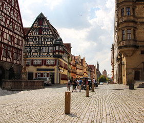 Rothenburg ob der Tauber, Bayern Deutschland