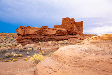 Wupatki National Monument in Arizona, USA