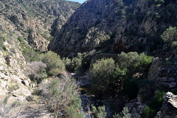 Tratto del sentiero Via dell'Argento