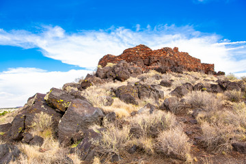 Wupatki National Monument in Arizona, Citadel Ruin, USA