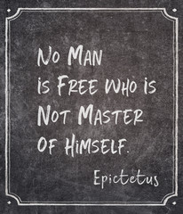 not master Epictetus