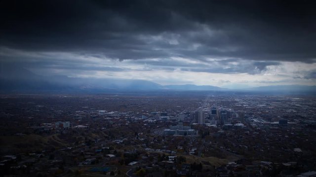 Salt Lake City   Time Lapse